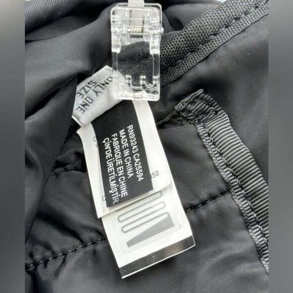 🆕 DIESEL 🧿 NWOT Black Nylon Monogrammed Backpack - Picture 12 of 13